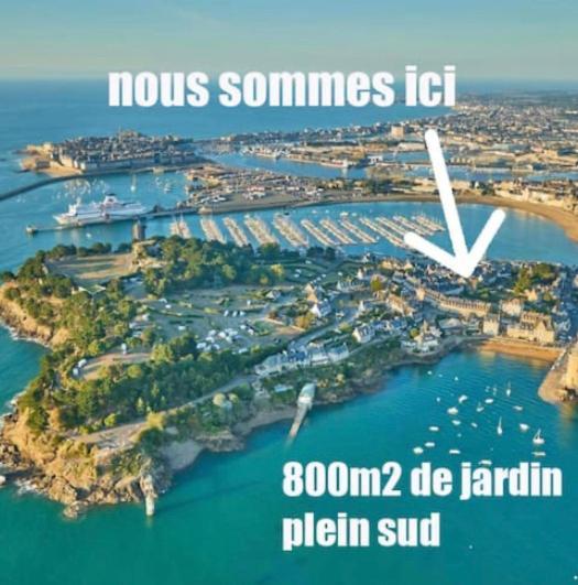 Appartement Aquaroom Rdc - Plage 50M - Rue Gratuite Сен-Мало Екстер'єр фото